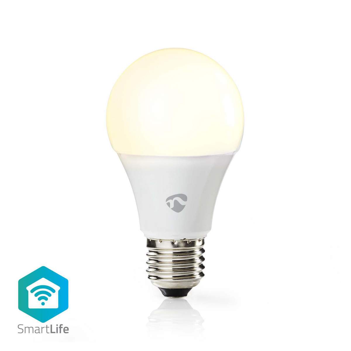 SmartLife LED Bulb Wi-Fi | E27 | 800 lm | 9 W | Teplá Bílá | 2700 K | Energetická třída: A+ | Android™ / IOS | A60
