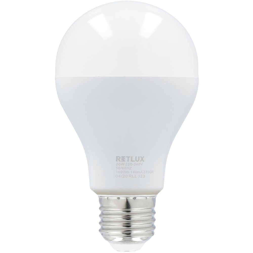RLL 323 A67 E27 žárovka 20W WW RETLUX