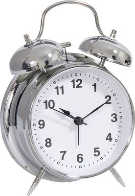 Techno Line Model DGW Quartz budík stříbrná časů buzení 1