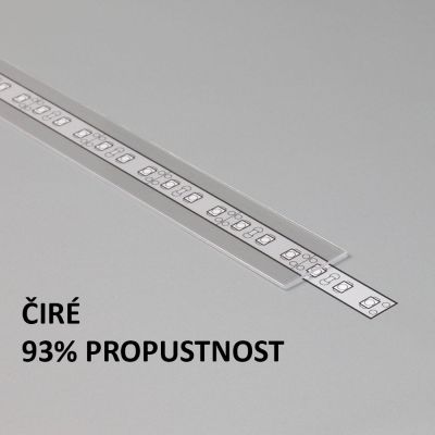 Plexi E čiré pro FKU66, 75, 2m