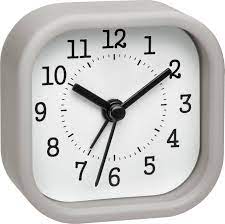 TFA Dostmann 60.1035.10 Quartz budík pastelová šedá