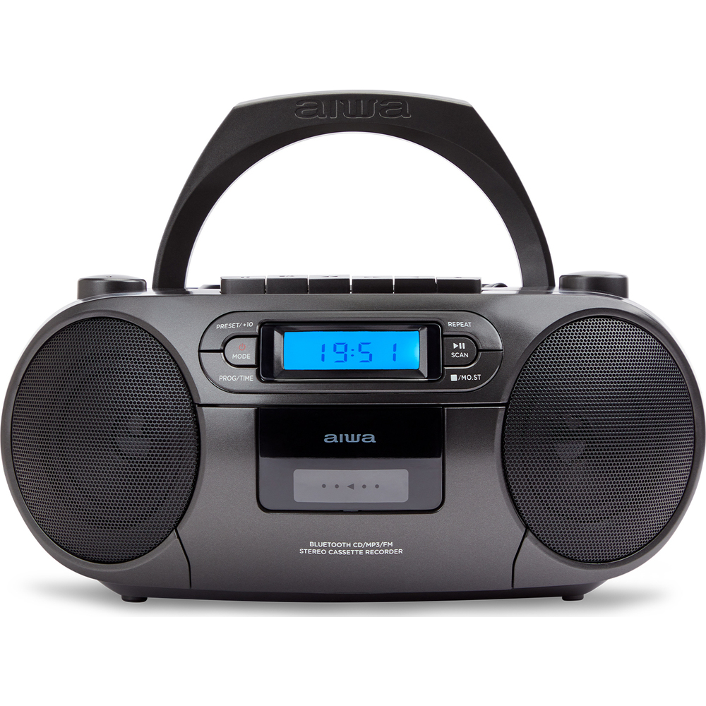 BBTC-550BK RADIOMAG CD/TAPE/MP3/BT AIWA Radiomagnetofon s CD