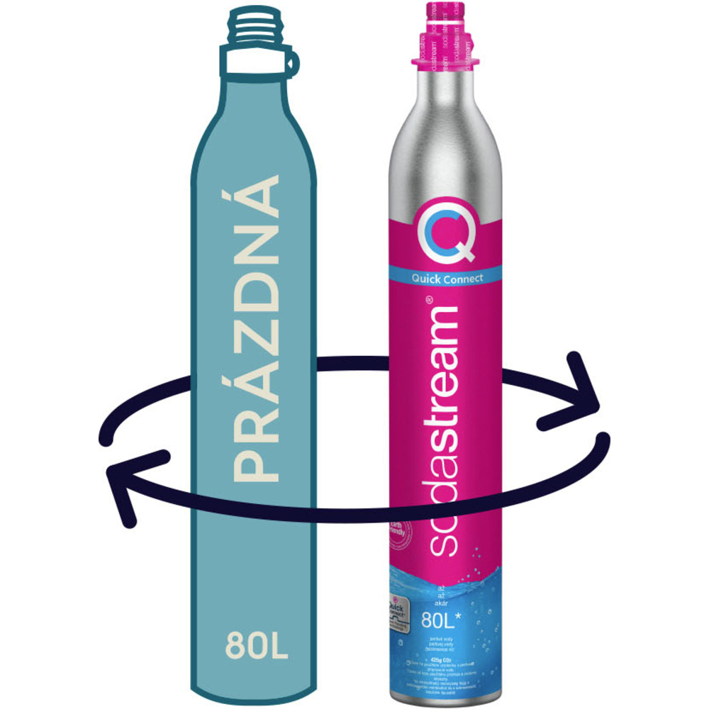 Plyn CQC CO2 výměnný SODASTREAM