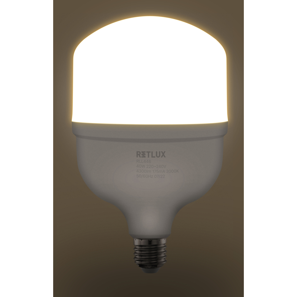 RLL 446 T120 E27 bulb 40W WW