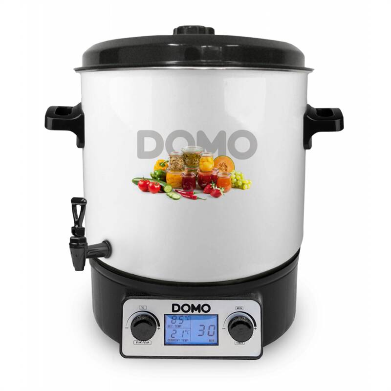 Zavařovací hrnec Domo DO42324PC bílý