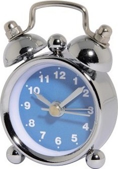 Hama Nostalgie, mini budík, modrý