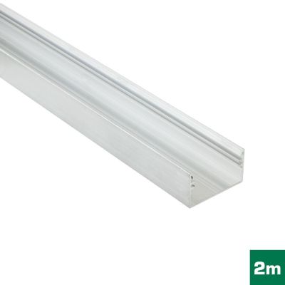 AL profil FKU70 C10 pro LED, bez plexi, 2m, surový