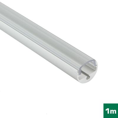 AL profil FKU25 I pro LED, s plexi, 1m, elox