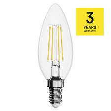 LED žárovka Filament svíčka / E14 / 6 W (60 W) / 810 lm / teplá bílá