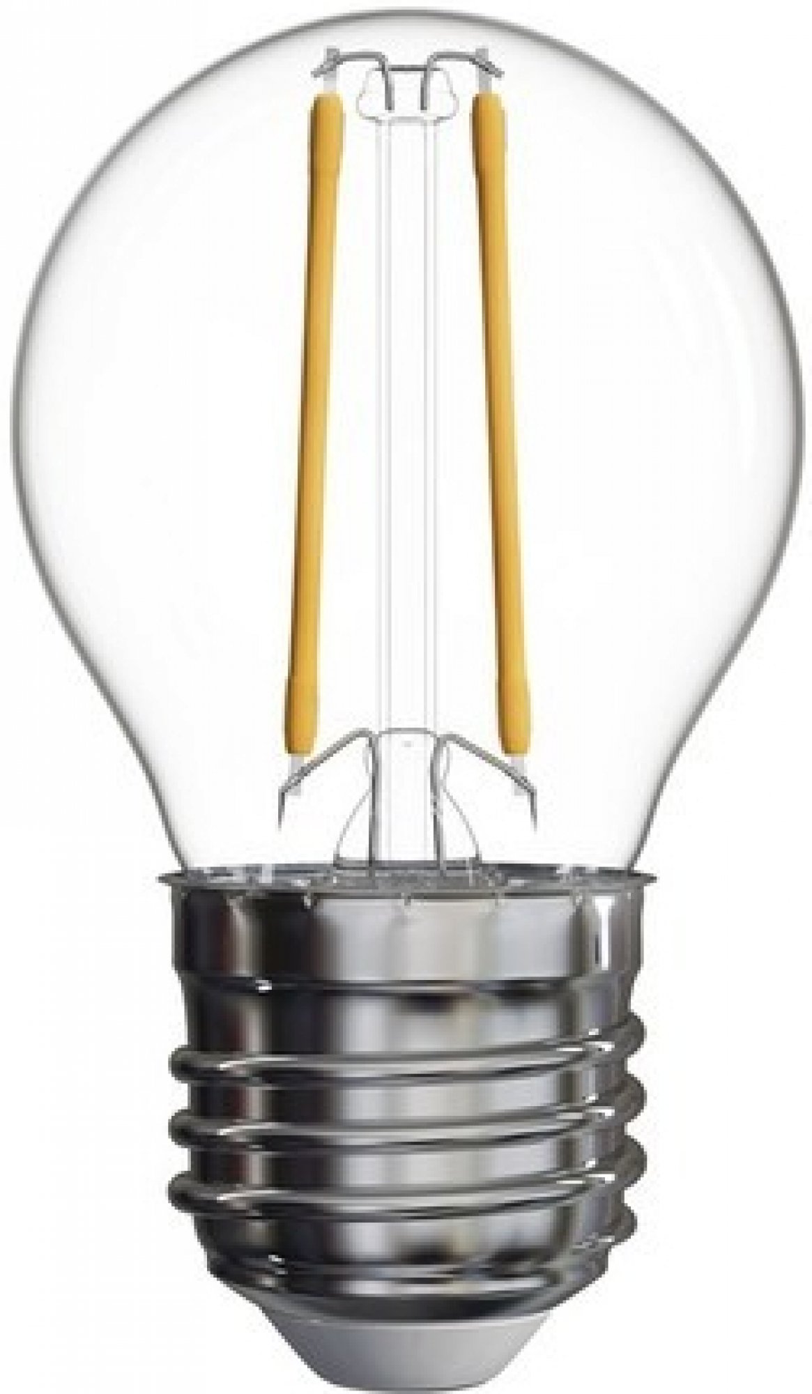 LED žárovka Filament Mini Globe / E27 / 1,8 W (25 W) / 250 lm / teplá bílá