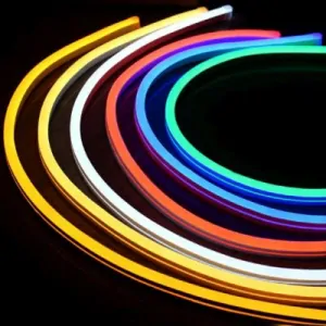 Silikonový NEON profil pro LED pásky max. 8mm, metráž, IP67