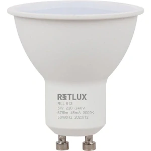 RLL 615 GU10 bulb 5W DL D RETLUX LED reflektor
