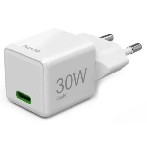 Nabíječka do sítě Hama Super-Mini USB-C PD/QC 30 W (201982) bílá