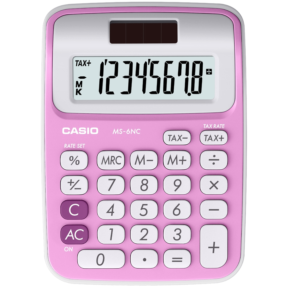 MS 6 NC/PK pink CASIO
