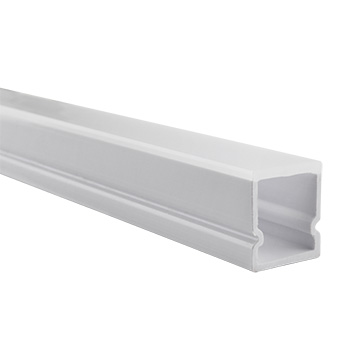PC profil FKU33, IP68 pro LED, s plexi, 2m