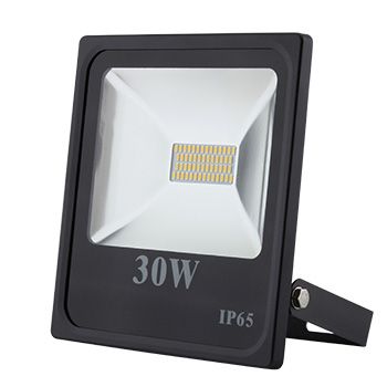 LED reflektor Slim SMD 30W černý, 5500K