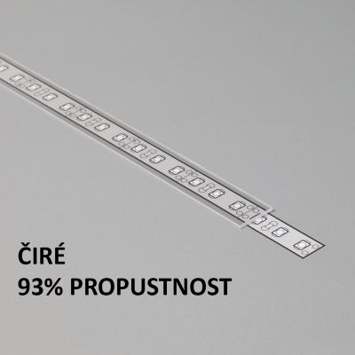 Plexi čiré pro FKU13,14,18, 2m