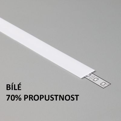 Plexi B bílé pro FKU11, 12, 20, 60, 35, 45, 50, 59, 1m