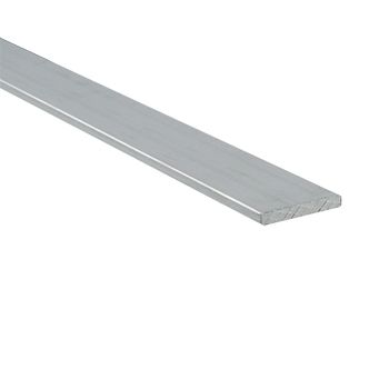AL profil FKU99 pro LED, plochý, 15x2 mm, 1m, surový