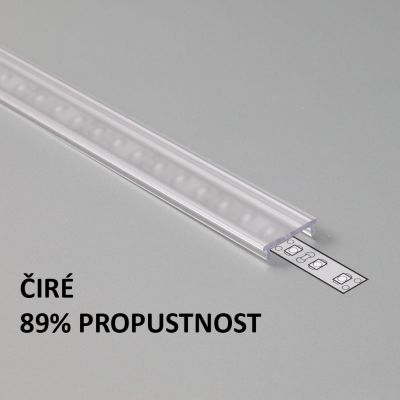 Plexi C11 KLIK čiré pro FKU26, 2m