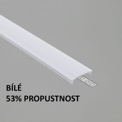 Plexi C20 KLIK bílé pro FKU36,37, 2m