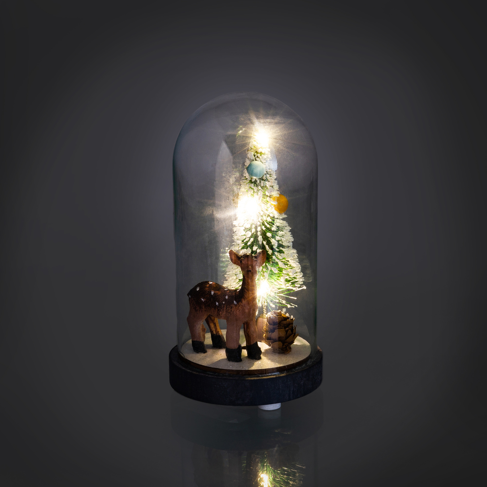 RXL 318 kopule malá 3LED srna WW RETLUX