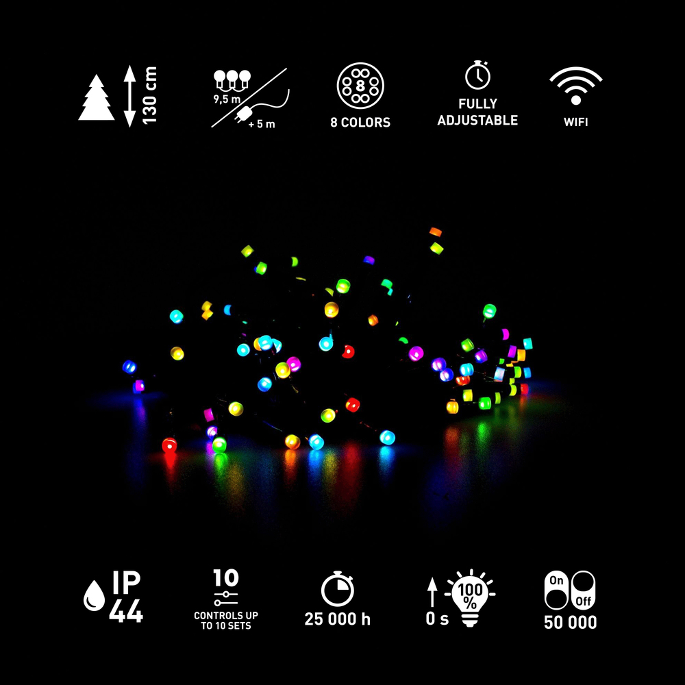 RXL 361 smart řetěz 96LED RGBW RETLUX