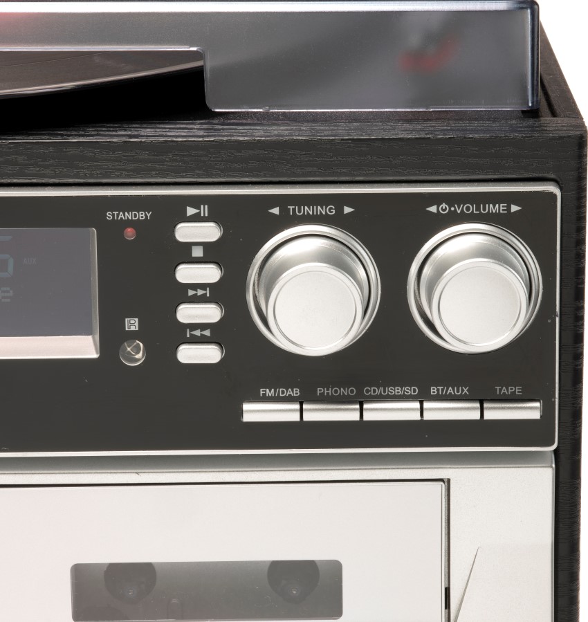 Denver MRD-166 - Hudební mini systém, CD, gramofon, FM a DAB rádio