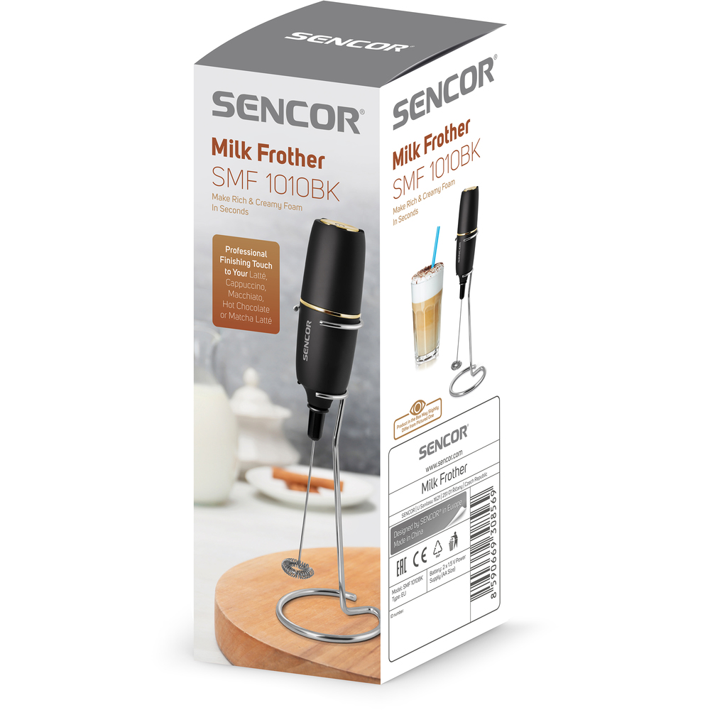 SMF 1010BK Napěňovač mléka SENCOR
