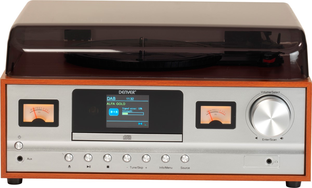 Denver MRD-52LIGHTWOOD - Mikrosystém s BT/DAB+/FM