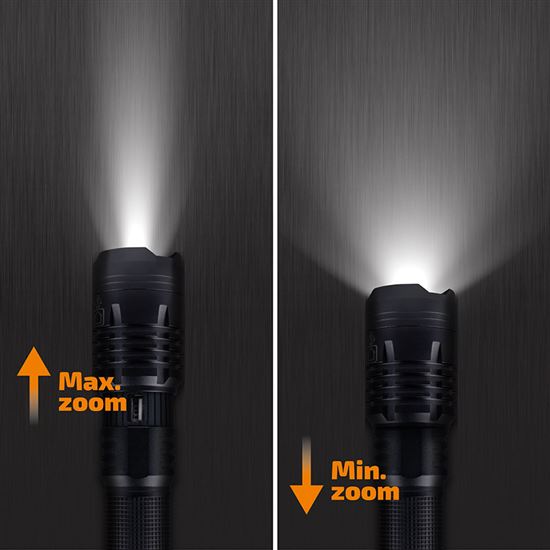 Solight nabíjecí LED svítilna, 1400lm, power bank, 2800mAh Li-Ion, USB, dárkové balení