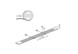 LCOB 9W/M 12IP00-WW Pásek LED COB