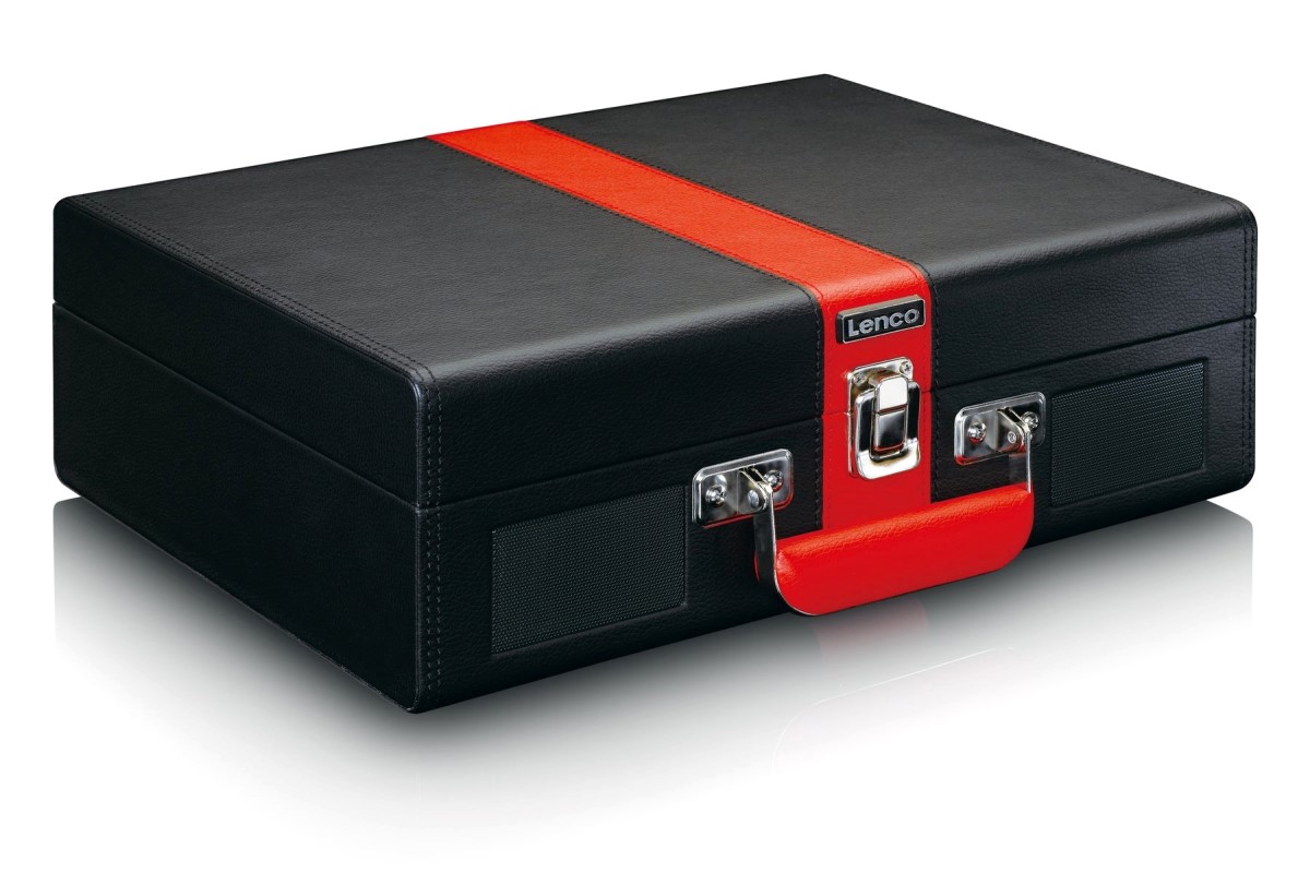 Lenco TT-110BKRD - gramofon s reproduktory a Bluetooth