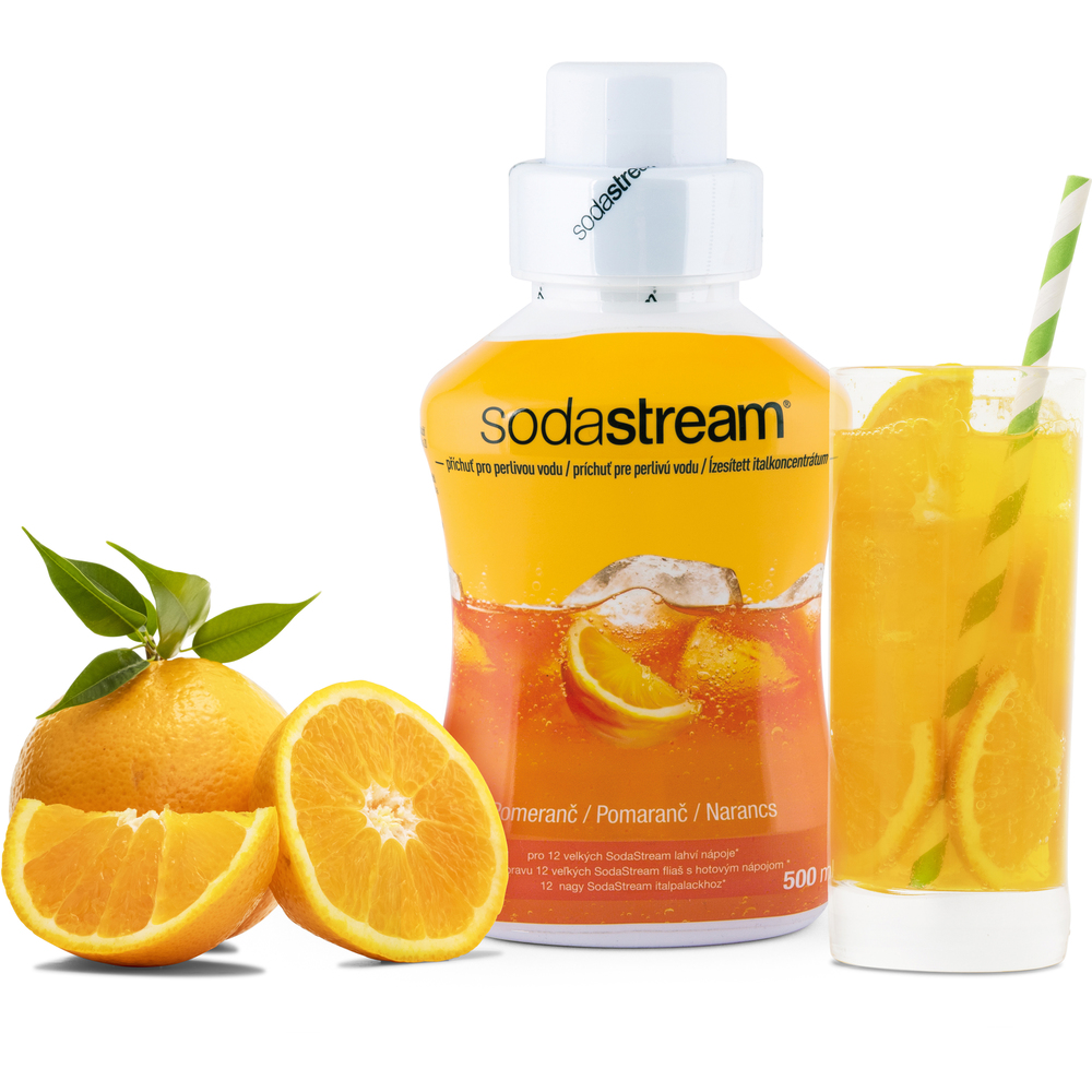 Příchuť POMERANČ 500ml SODA