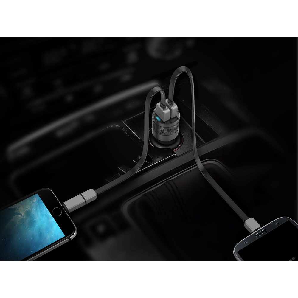 YAC 2048BK USB Autonabíječka 4.8A YENKE