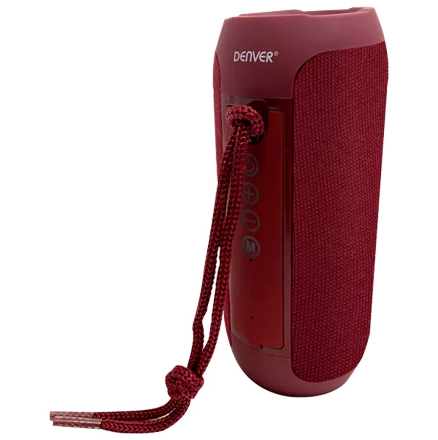 Denver BTS-110 bordeaux - Bezdrátový Bluetooth reproduktor