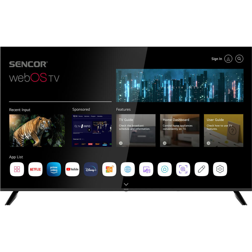 SLE 43US801TCSB UHD SMART TV SENCOR