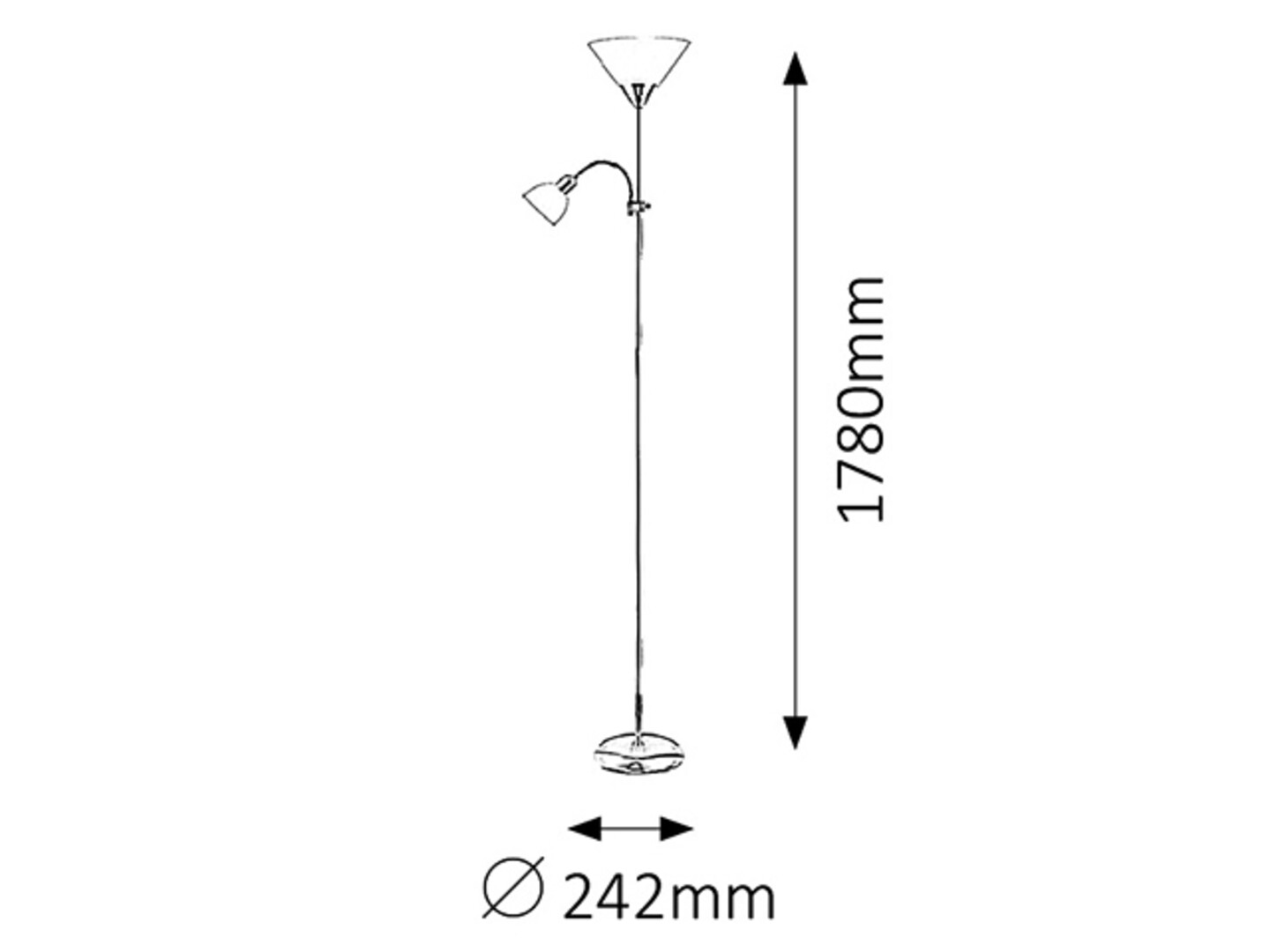 Rabalux - Stojací lampa 4020