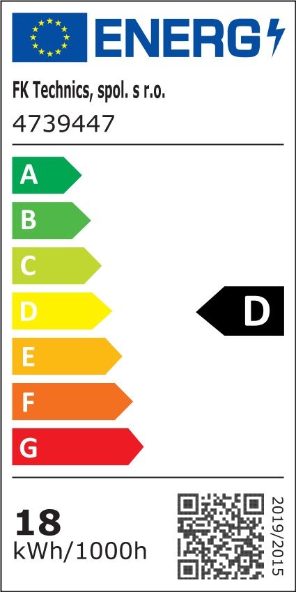 LED trubice T8 PRO2-NP, 120cm, 4000K, 2 880lm, 18W, 230V, matná, NP