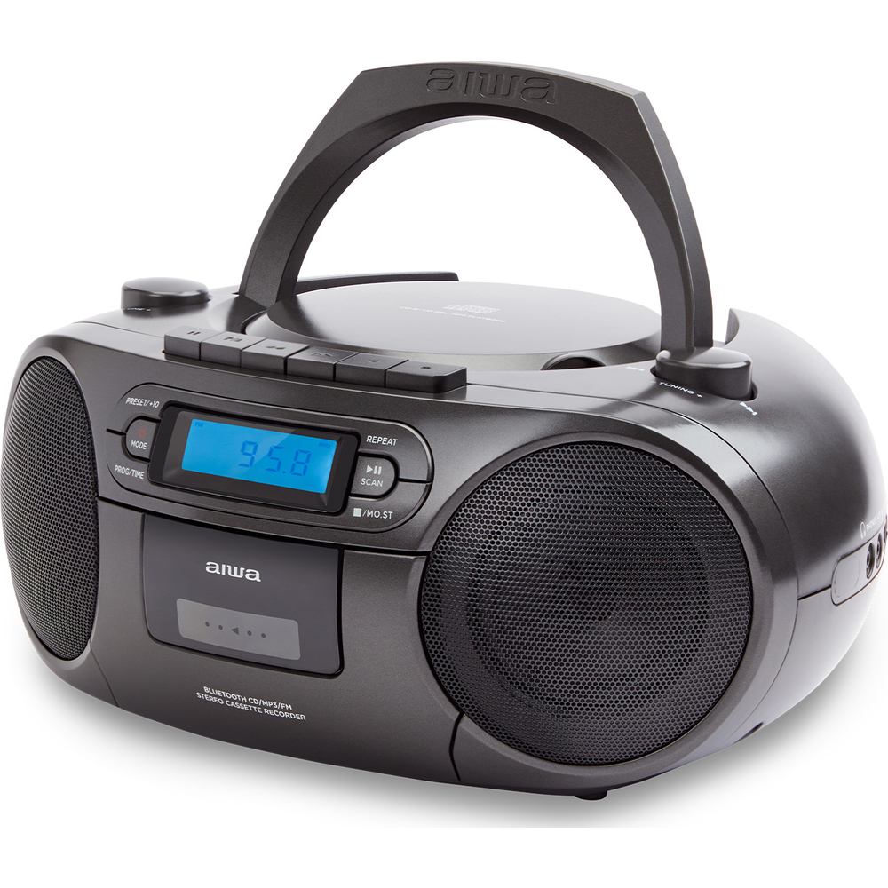 BBTC-550BK RADIOMAG CD/TAPE/MP3/BT AIWA Radiomagnetofon s CD