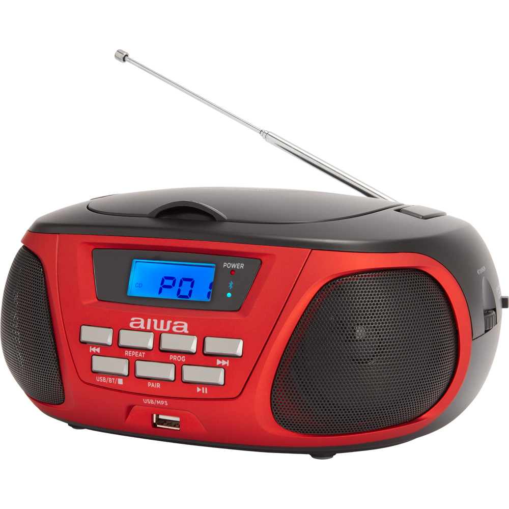 BBTU-300RD BOOMBOX CD/MP3/USB AIWA