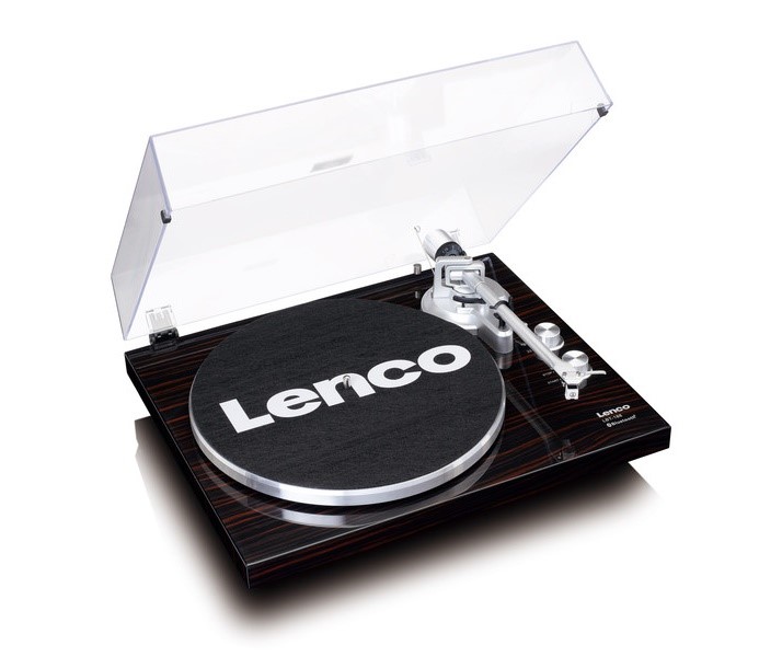 Lenco LBT-188 - Hi-Fi gramofon, kovový talíř, raménko s anti-skatingem