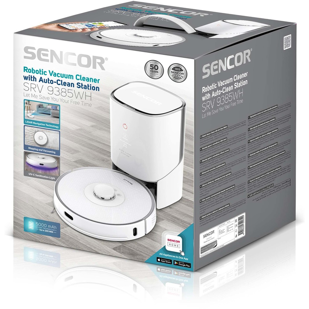 SRV 9385WH robotický vysavač SENCOR