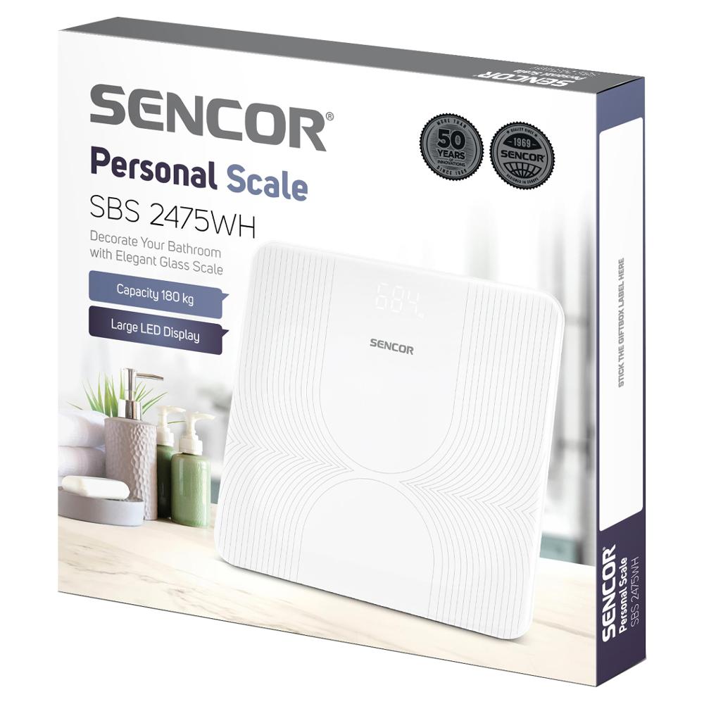 SBS 2475WH Osobní váha SENCOR