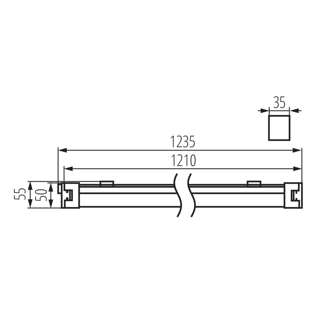 TP SLIM LED 40W-NW Svítidlo LED