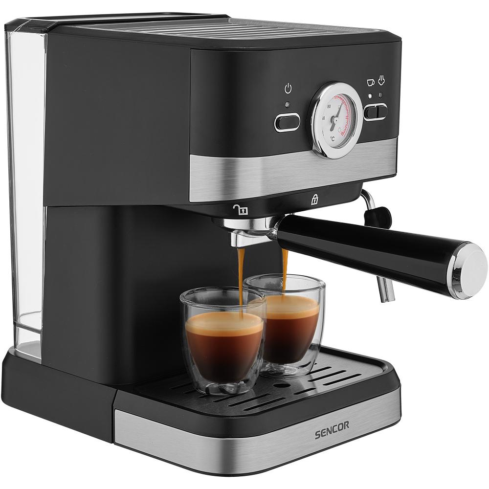 SES 1721BK Espresso SENCOR Pákové espresso