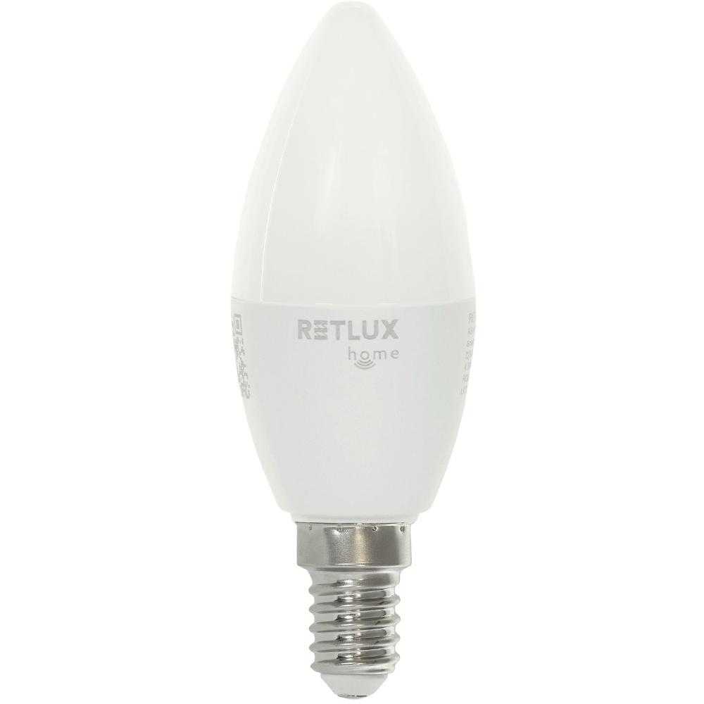 RSH 100 C37 E14 žár. 4,5W RGB CCT RETLUX LED SMART žárovka