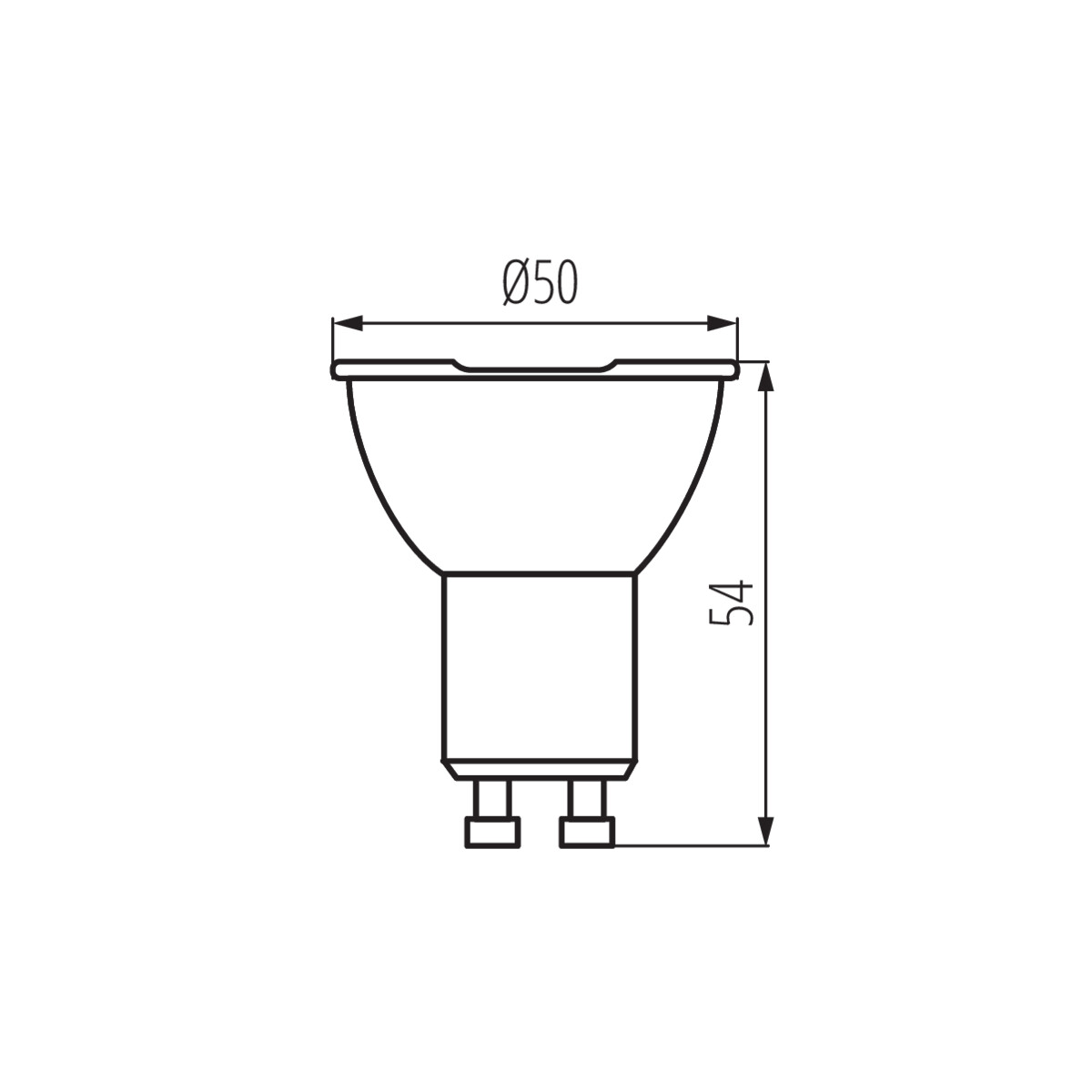 Kanlux IQ-LEDEX GU10 2,5W-NW 