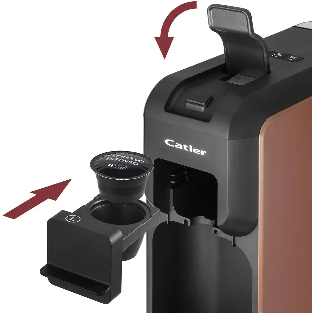 Catler ES 701 Porto BH Black/Brown Kávovar na kapsle