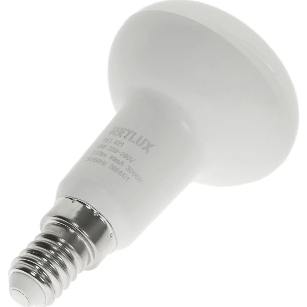 RLL 621 R50 E14 Spot 6W WW D RETLUX LED žárovka reflektorová